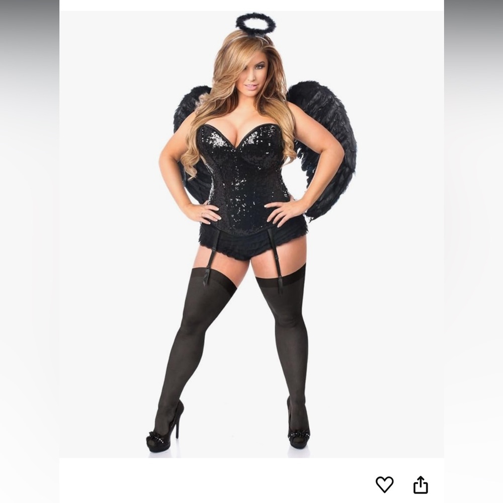 Daisy steel corset dark angel, top drawer Halloween costume, Cosplay +. 3X & S!